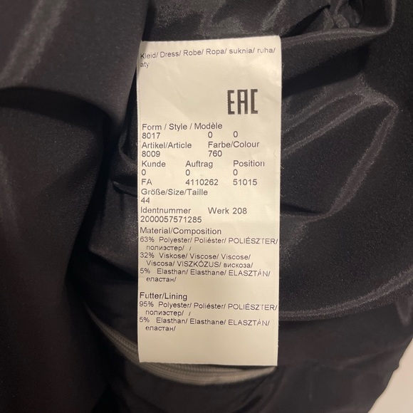 Daniel Hechter dress. New with tags sz16US grey romper style casual business - Picture 10 of 10